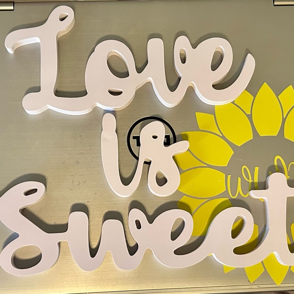Love Is Sweet  - White